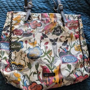 Sakroots Multicolor Canvas Tote